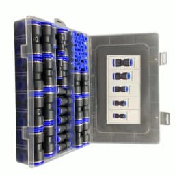 Reliable Quick Connect Fittings Set of 80 Straight Push Connectors Designed for Strong Connections in Various Tubes
