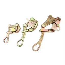 Electrician Wire Puller Tensioner Wire Rope Jammer Tool 0.5T 1T 2T 3T Metal Wire Rope Clip Double Hook Wire Tightener Power