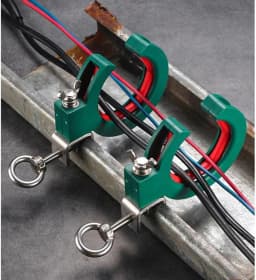 Cable Tray Pulley Roller Cable Laying Roller Helper Adjustable Clamp Pulley for Efficient Wire Guide Fixation Auxiliary Tool
