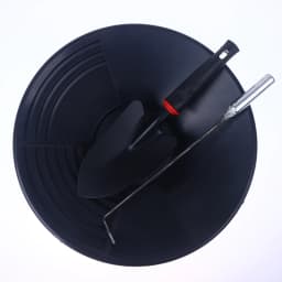 1/3/5Pcs Outdoor Wash Gold Panning Equipment Gold Pan With Riffle Design Prospecting Tool For Gold Mining Metal Detect Efficient