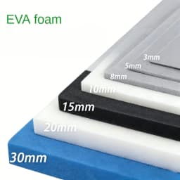 1pcs EVA Foam Rubber Thickness 3/5/10/15mm EVA Foam Sheets Craft Foam Pads Roll DIY Projects Handmade Model Making Material