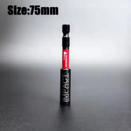 Impact Magnetic Extension Rod Set - 60/75/100/150mm, 1/4" Hexagon Power Drill Bits Holder