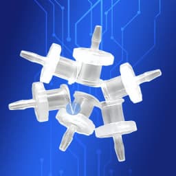 ‌Polypropylene Luer Lock Connector 10Pcs | 1/16'' Barbed Female Tapered Fitting for Syringe/Lab | Free Shipping