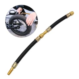Truck Valve Extension Flexible Bus Tire Valve Extension Rubber Tyre Valve Stem Extender Tire Nipple Adaptor