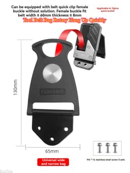 Tool Belt Bag Rotary Hang Up Quickly - Conversion Parts for DeWalt Tajima Universal Accessories