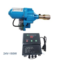 Electric Film Roller Greenhouse Roll Up Tools 24V Motor Electric Film Roll Machine 100W/150W Film Winding Machine