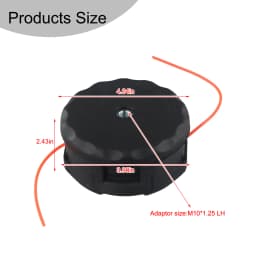String Trimmer Head For SRM140, SRM200, SRM202 210, 225, 230 For Echo Lawn Mower String Trimmer Brush Cutter Garden Tool