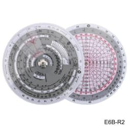 E6B-R E6B-R2 Circular Flight Computer Aviation Plotter Slide Rule For Aviation Flight Training Pilot Training