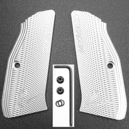 New CZ75 Grips Aluminium Alloy Grips for CZ 75 Full Size, SP-01 Series, Shadow 2, 75B BD, Gun Grips with Screws