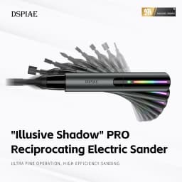 DSPIAE ES-A PRO Reciprocating Electric Sander Upgraded "Illusive Shadow" PRO for Gundam Model Assembly Hobby Grinding Pen Tools