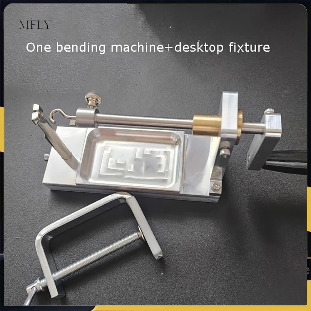 Professional Multi-function Fishing Tool: Wire Bender, Loop Maker, Fly Tying Station, Reel Winder with Drag System