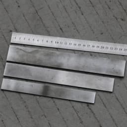 San-Mai Knife Blade Steel Bar Blanks Sandwich Steel 3-Layer Teel Hardened Knife Making Steel
