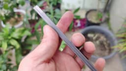 San-Mai Knife Blade Steel Bar Blanks Sandwich Steel 3-Layer Teel Hardened Knife Making Steel