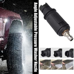 1/4 Angle Quick Pressure Washer Rotating Turbo Nozzle Spray Tip Garden High-pressure Cleaning Machine Turbine Nozzle