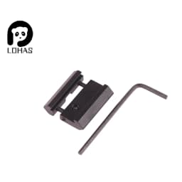 11mm To 22mm Aluminum Alloy Adapter Dovetail To Picatinny 22 Caliber Snap In Rail Adapter Scope Mounts Hunting Tools
