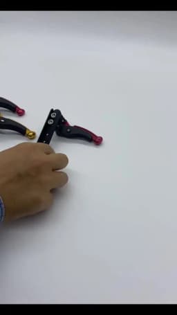 Blue Parts Light Active Brake Aluminum Alloy Wheelchair Hand Brake for Sports Manual Wheelchair Factory Multiple Colors