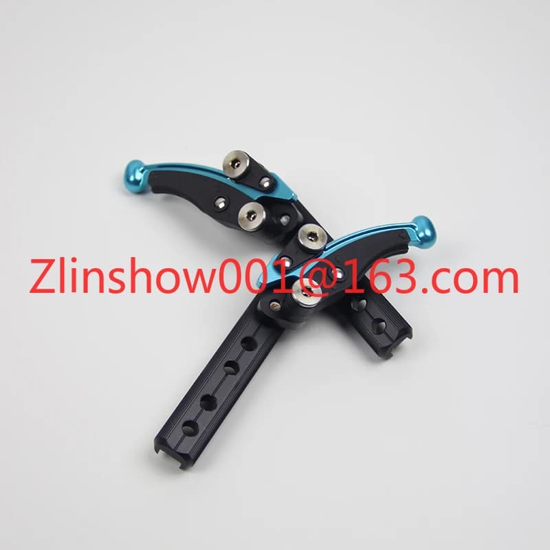 Blue Parts Light Active Brake Aluminum Alloy Wheelchair Hand Brake for Sports Manual Wheelchair Factory Multiple Colors