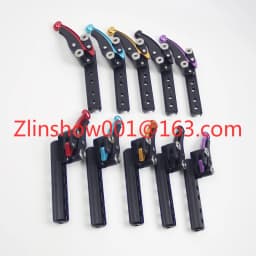 Blue Parts Light Active Brake Aluminum Alloy Wheelchair Hand Brake for Sports Manual Wheelchair Factory Multiple Colors