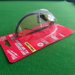 Milwaukee 48-73-2100 Safety Glasses Yellow Anti-Scratch Lenses Safety Goggles