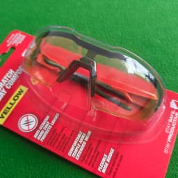 Milwaukee 48-73-2100 Safety Glasses Yellow Anti-Scratch Lenses Safety Goggles