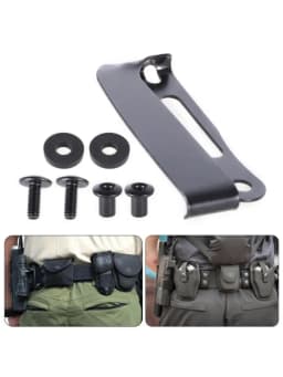 K Sheath Waist Clip Accessories K Sheath Clip for KYDEX Scabbard Carrying Clip K Sheath Waist Clip with Screws for Tool