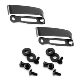 K Sheath Waist Clip Accessories K Sheath Clip for KYDEX Scabbard Carrying Clip K Sheath Waist Clip with Screws for Tool