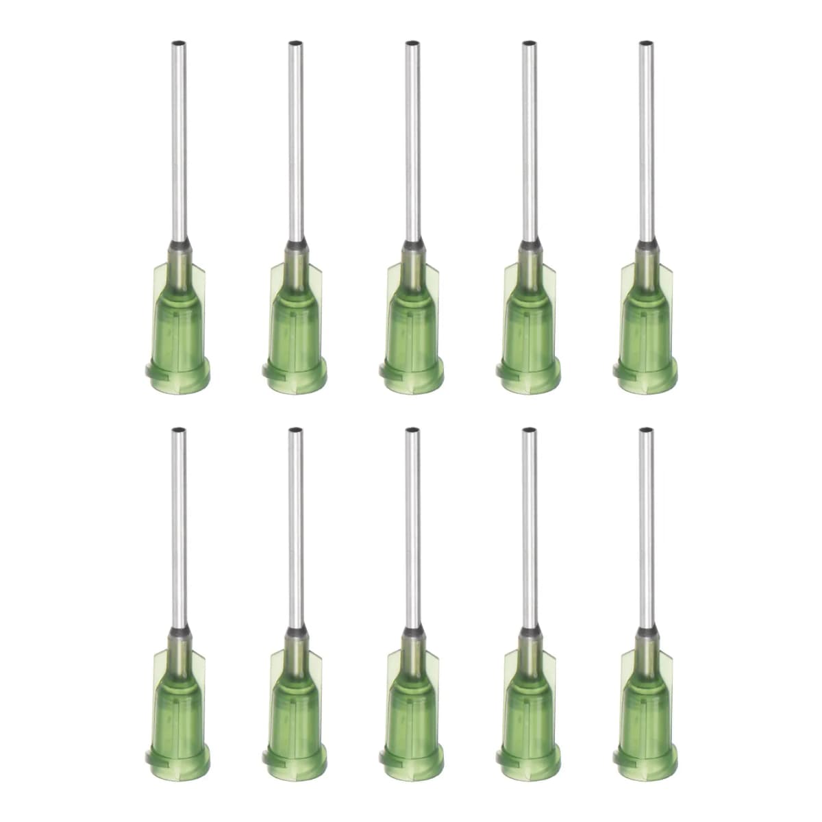 10/20pcs 14G 15G 16G 18G 19G 20G 21G 22G 1" Blunt Tip Dispensing Needle for Liquid Glue Gun 43mm Length