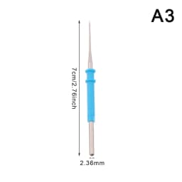 1Pcs ESU Cautery Pencil Electrosurgical Blade Electrode 70mm*2.36mm Electrocoagulation Electrocautery