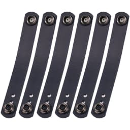 IWB Soft Belt Loops Black Tatical Rubberized Nylon Strap Holster Clip Work with 1.25" 1.5" 1.75" Belts with Hardware Kit
