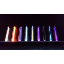 1/5/6/8/9/10 Rare Luminous Gas in Sealed Glass 99.999% Pure Helium Neon Argon Xenon Oxygen Nitrogen Hydrogen Element Collection