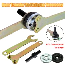 5-piece Hand Drill Angle Grinder Connecting Rod Electric Drill Conversion Head Converter Cutting Angle Grinder Accessories