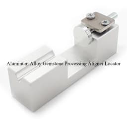 1pcs Aluminum Alloy Gemstone Processing Aligner Locator Level Seat Jewelry Processing Tool Butt Leveler Vertical Horizontal