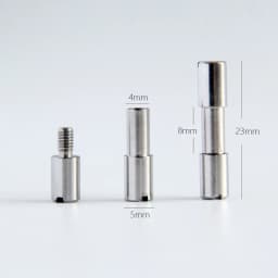 10pcs/lot Stainless Steel DIY Knife Handle Screws Bolts Tactics Lock Rivet Knife Shaft Fastener