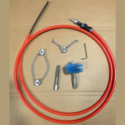 For Home Plumbing 5meters Hand Crank Auger Effective Toilet Clog Remover Hand Crank Tool Hand-cranked Mechanism