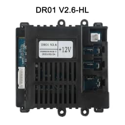 DR01 V2.6 12V Children's Electric Vehicle Receiver Remote Control For Kids Electric Car Replacement Parts 2.4G Remote Control