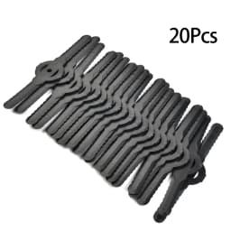 20Pcs Plastic Cutter Blades For Electric Cordless Grass Trimmer Strimmer Tool Grass Trimmer Blades Replacement Garden Tool