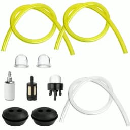 1Set Fuel Line Hose Fuel Filter 2mm/2.5mm/3mm Tube Fuel Primer-Bulb Garden Chainsaws Blowers Trimmers Lawn Mower Accessories