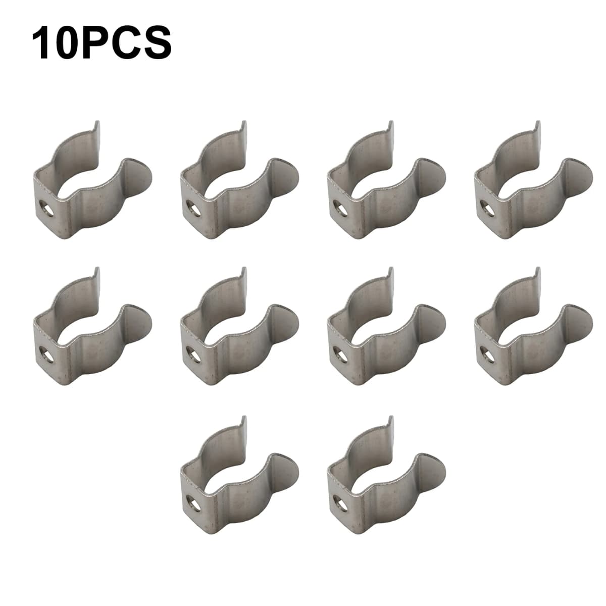 10pcs Heavy Duty Narrow Base Tool Spring Terry Clips Heavy Duty Tool Storage Hangers For Garages Sheds Hardwares