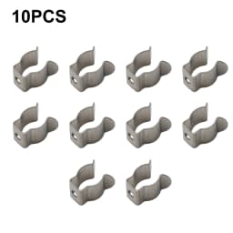 10pcs Heavy Duty Narrow Base Tool Spring Terry Clips Heavy Duty Tool Storage Hangers For Garages Sheds Hardwares