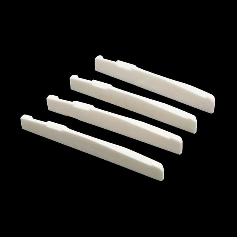 1PC Real Bone Bridge Saddle For Folk Acoustic Guitar 72MM/74MM/76MM/80MM 3MM X 12MM Guitar Accessories