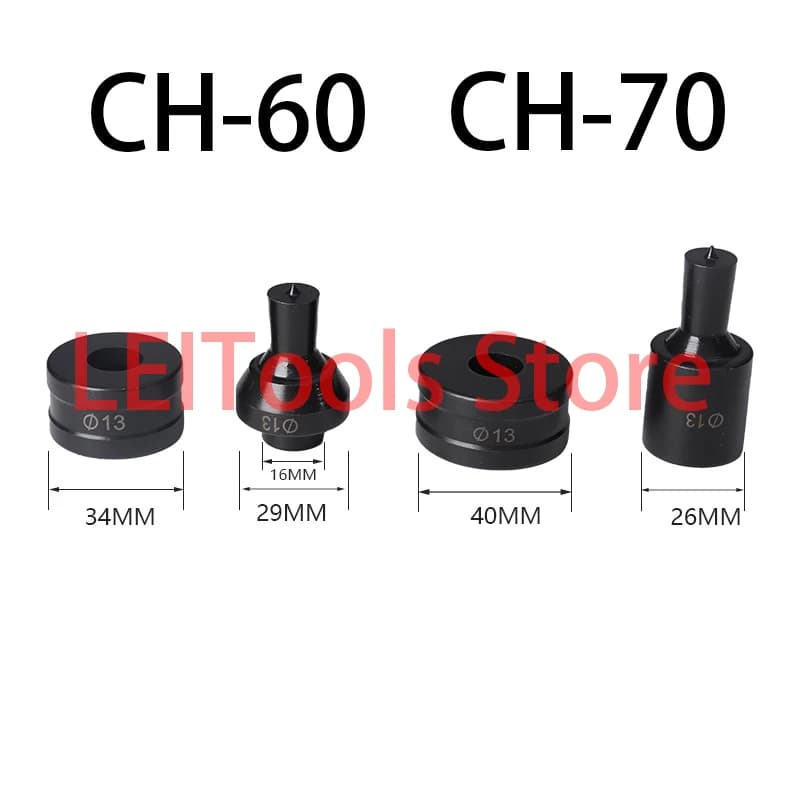 CH-60 Hydraulic Punching Dies Manual Punch Die CH-70 Hydraulic Punching Mould-Manual Hydraulic Hole Puncher Mould