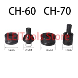 CH-60 Hydraulic Punching Dies Manual Punch Die CH-70 Hydraulic Punching Mould-Manual Hydraulic Hole Puncher Mould