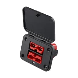 1 Set 50A 600V Twin Dual Flush Mount Bracket For Ander-Plug Connector Flush Mounts For Electric Vehicles Power Distribution