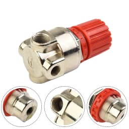 1 Pc Valve Pressure Regulating High Accuracy 4 Holes Control Air Compressor Accessory Air Pump Parts Four Holes Power Tools