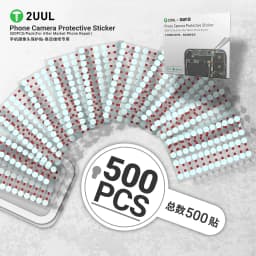 2UUL DA31 Front Phone Camera Protective Sticker 500PCS/Pack High Quality for IPhone Android Rear Camera Protection Repair Tools