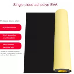 EVA Foam Sheets With Adhesive EVA Rubber Board Sound-Absorbing Noise Reducing Foam Craft Handmade Model Making Cosplay 100x50cm