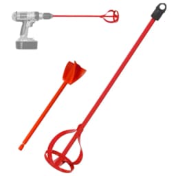 Liquids Paint Mixer HSS Putty Mixer For Electric Drills Putty Powder Epoxy Resin Mixing Rod Paint Drill Attachment Paddle