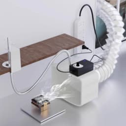 Industrial Fume Extractor with Flexible Hose, Desktop Fume Absorber for Welding