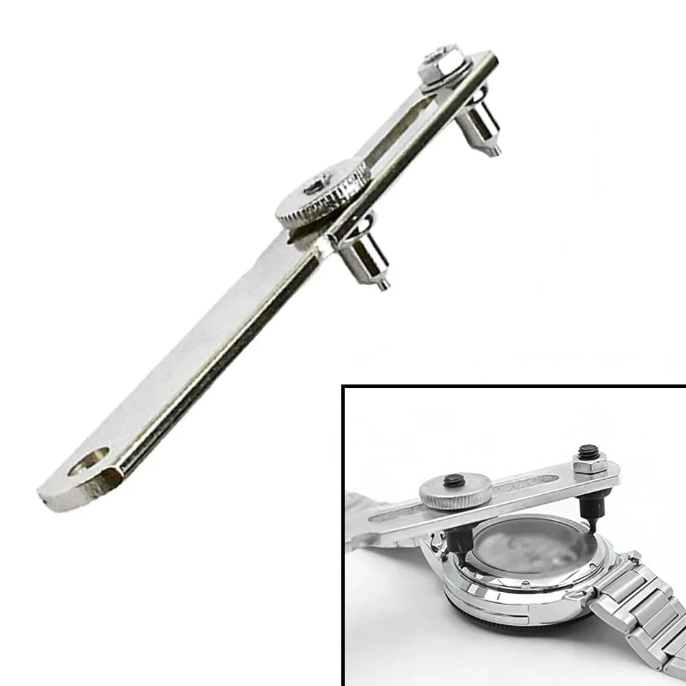 Watch Adjustable Opener Back Case Press Closer Remover Repair Watchmaker Tool Two-jaw Spanner Watch Cover Remove Watch Tools