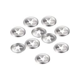 Uxcell 10pcs M3/4/6/7/8/10/14/16 Internal Tooth Washer 304Stainless Steel Locking Speed Clip Hardware Anti-corrosion